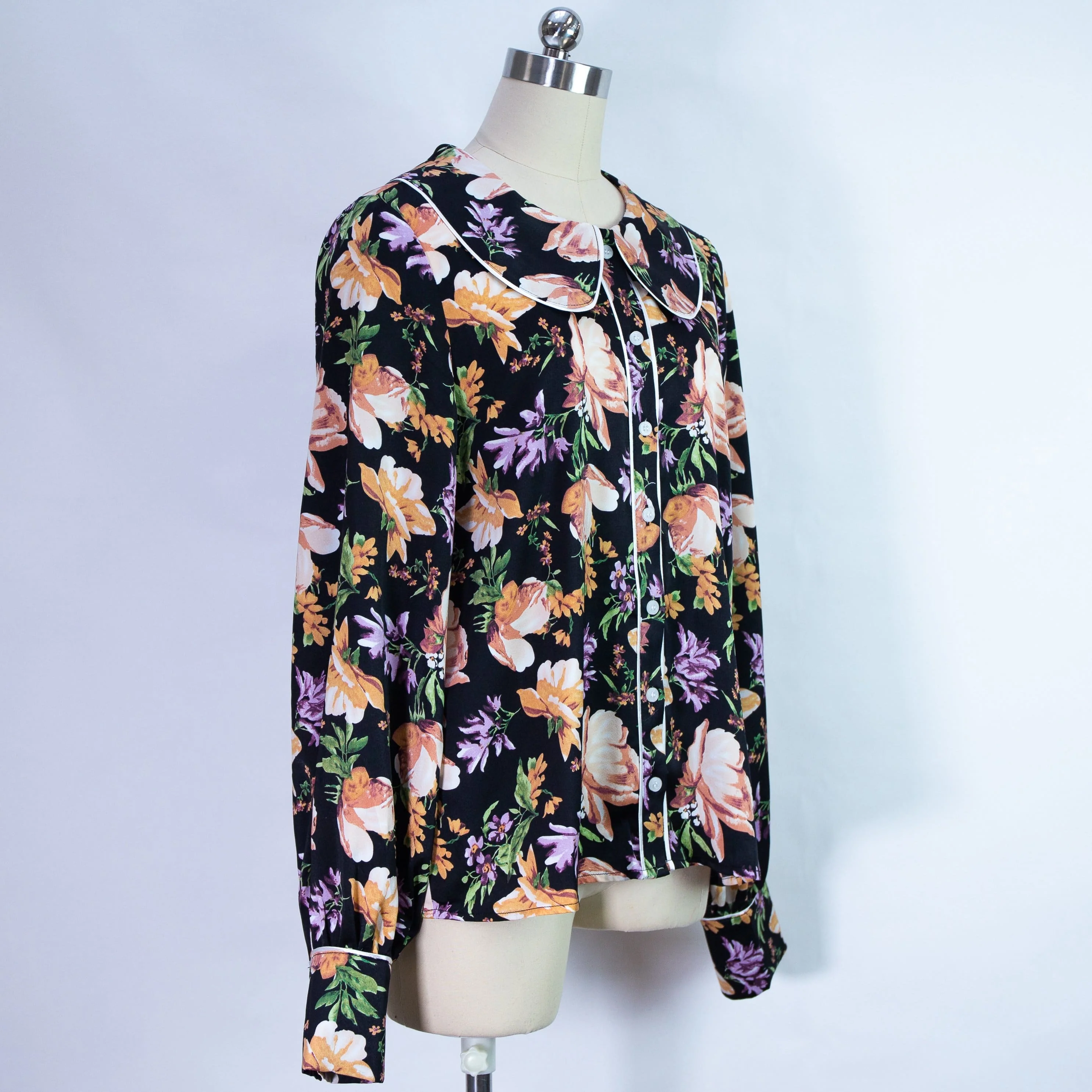 Chemisier Calliope Noir Studio - Image 6