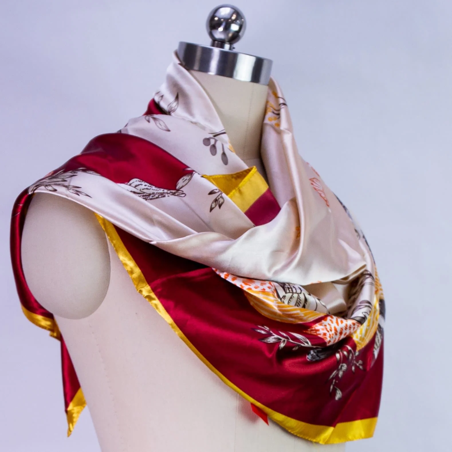 Foulard Zoe Sage - Image 14