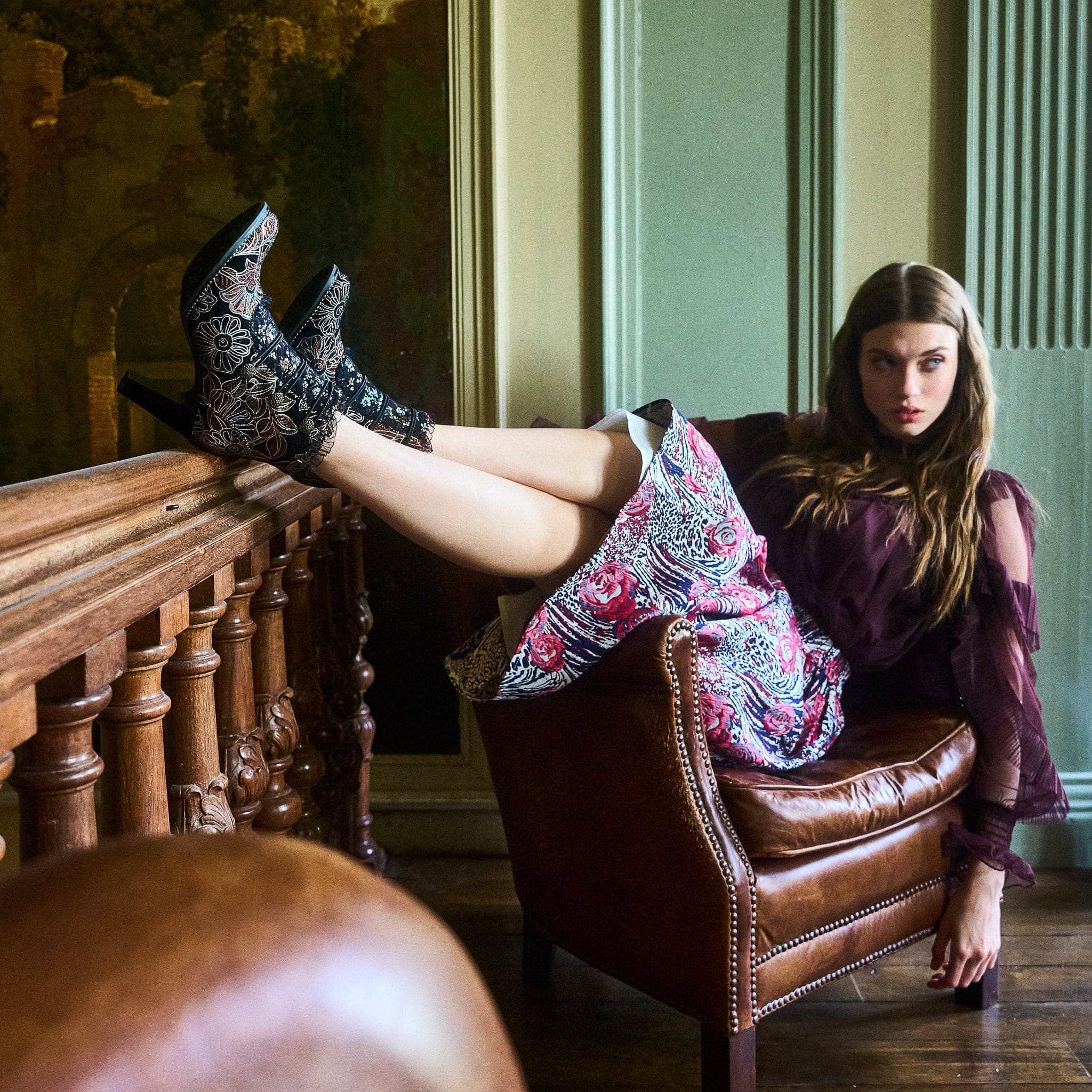 Jupe Astree Bordeaux Studio - Image 8