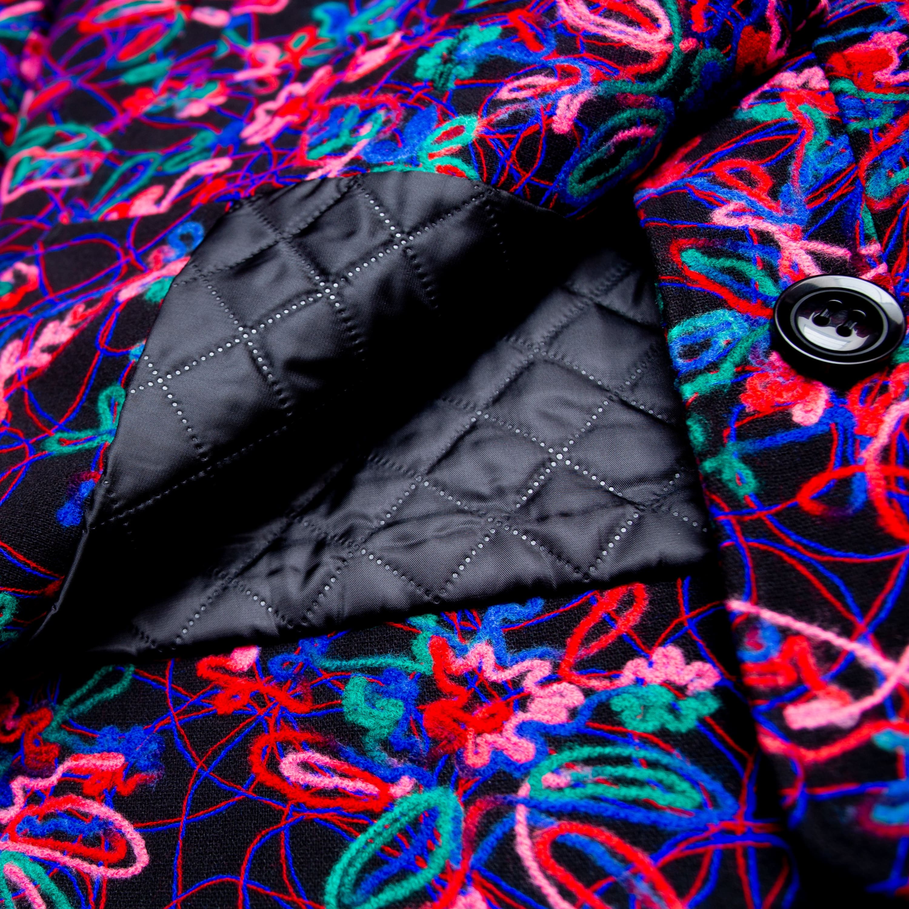 Manteau Atlas Violet Studio - Image 9